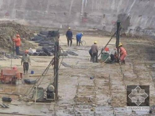 路南我公司承建北京房山区水池地基注浆加固工程